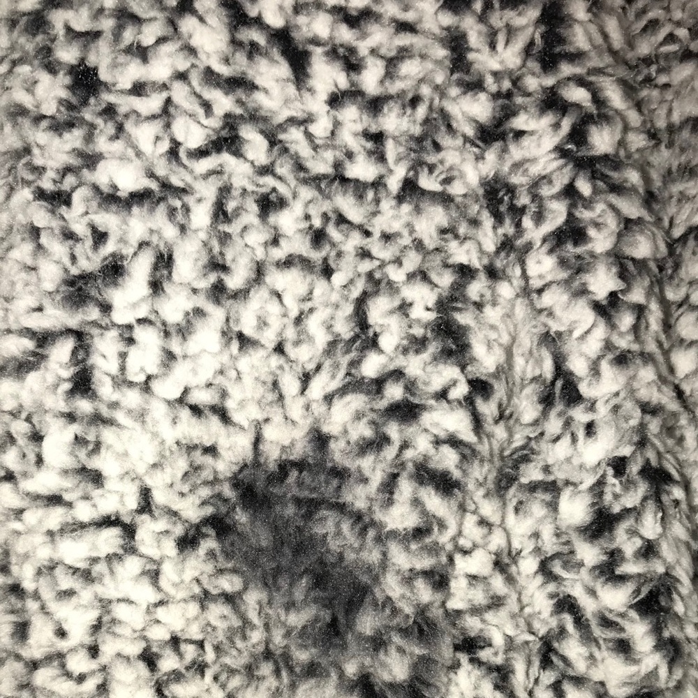 ❄️🆕5⭐️Soft Fuzzy Two-Tone Sherpa Coat - Picture 7 of 8